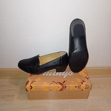 italijanske cipele beograd: Ženske mokasine Minyo – model W5-D05433 - Boja: crna (BLACK) - — 3