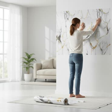 scheppach cepac za drva: Zidne obloge u rolni 1.2x3m – samolepljive, NOVO ✨ Zidne obloge u — 1