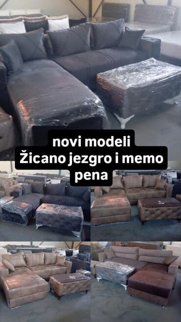 kuhinjski elementi po komadu: NOVI modeli drvena konstrukcija i zicano jezgro plus memory pena — 1