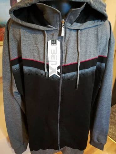 siroke pantalone za punije: Novi muski duks sa kapuljacom u velikom broju Benx 5XL. Turski — 4