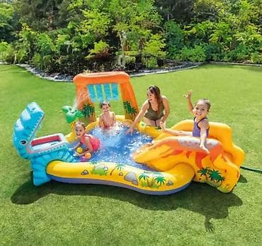 tunika sa renderom: 🌴 Intex dečiji bazen sa toboganom – Dino Park / Wet Set Collection — 4