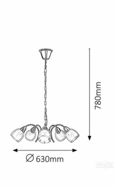 stari lusteri od mesinga: Luster — 2