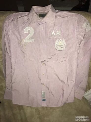 Trenerke: Original La Martina kosulja L NOVA Roze boja Ramena 50cm, duzina — 1