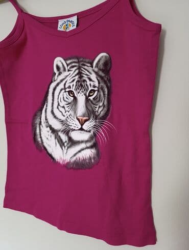 replay tank custom for her: M (EU 38), Cotton, color - Pink — 2