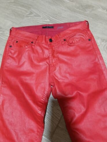 maslinaste pantalone zenske: M — 2