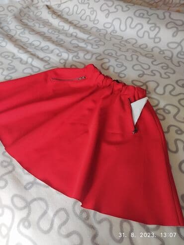 Women's Clothing: S, Mini, color - Red — 3