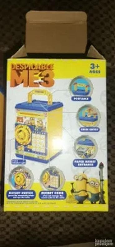 ski pantalone za devojcice: Minions elektronska kasica/sef za decu – Despicable Me 3 motiv - — 6