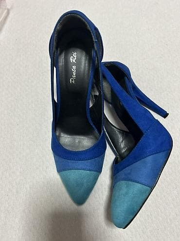 huarache 38: Panta Rei ženske salonke na štiklu, kozne - Model: elegantne salonke — 1