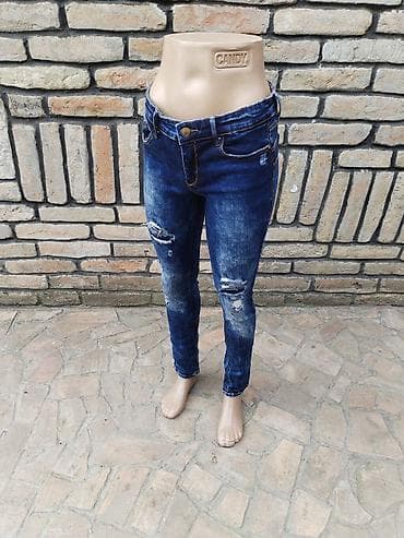 stradivarijus obuca: Stradivarius farmerke, veličina S. - Model: skinny/uzane nogavice - — 1