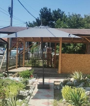 veliki suncobrani za kafice cena: Platneni Suncobran 250x250cm NOVO UV Zastita AKCIJA — 7
