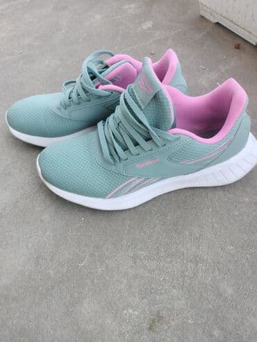 papuce sa prirodnim krznom: Reebok, 38.5, bоја - Zelena — 4