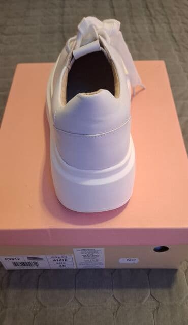 Women's Sneakers and athletic shoes: Emelie Strandberg, 40, bоја - Bela — 3