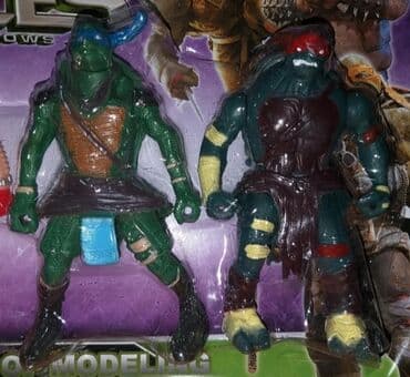 Nindza kornjace i krang novo set od 5 figura akcija cene nisu fiksne — 4