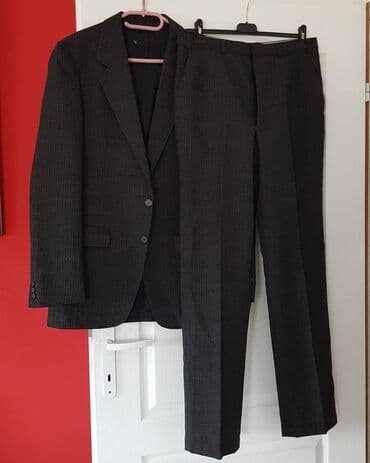 muške zimske jakne sa krznom: Muski komplet: pantalone i sako ODELO Savrseno stanje, odelo — 5