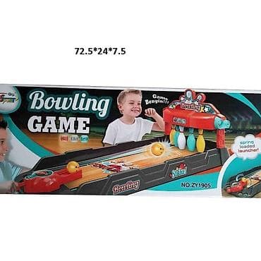 Stoni Kuglanje Set sa Ispaljivačem – Mini Bowling za decu Šifra
