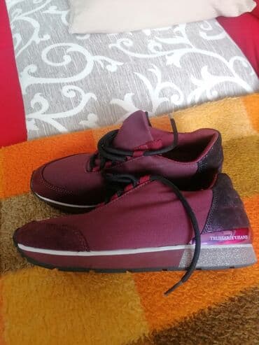 converse patike run star motion platform: Trussardi, 37, bоја - Bordo — 3
