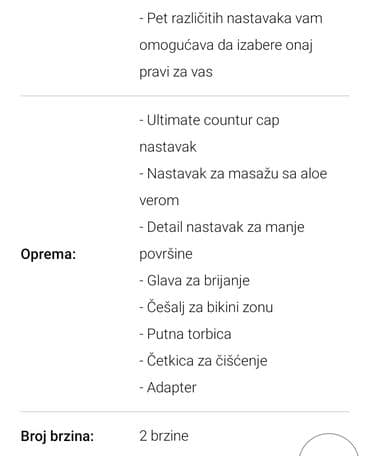 Nega noktiju: Remington epilator. Koriščen par puta za depilaciju ruku, plaćen — 7