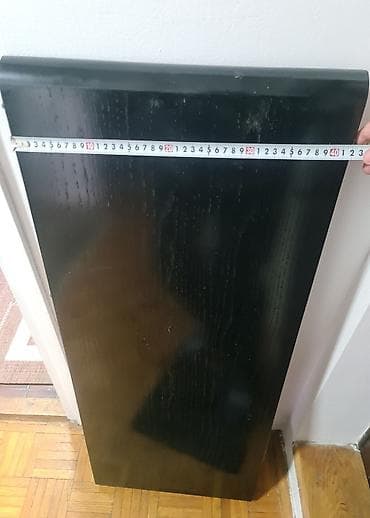 barski sto: Prodajem sto u kompletu sa 6 stolica. Sto moze da se produži umetanjem — 7