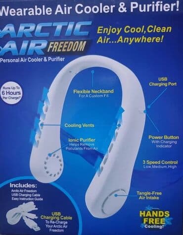 filteri za gorenje usisivace: Usb mini ventilator za vrat novo arctic air cooler prenosivi akcija — 2