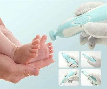 trimer za nokte za bebe: Cena1400 dinara Komplet za negu bebe - Električna turpija za nokte za — 3