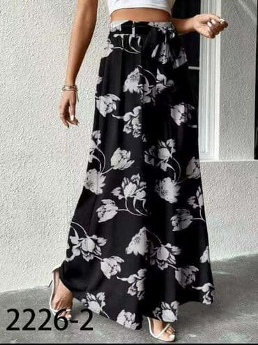 pantalone versace: Regular rise, Palazzo — 5