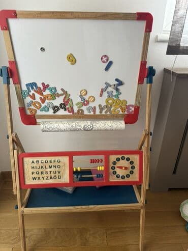 cybex kisobran kolica polovna: Višenamenska dečja edukativna tabla na stalku - Dvostrana tabla — 2