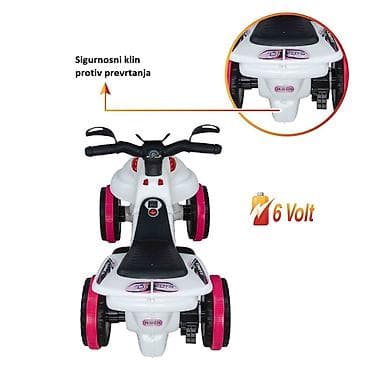 vozila za decu: Motor Ant 6V – beli (šifra proizvoda: 30) Električni dečiji — 1