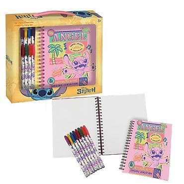 Kreativni set sa dnevnikom Stitch Angel LST1309 - Sadržaj pakovanja