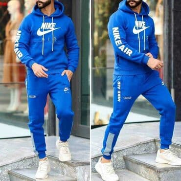 Duksevi: Komplet, Nike, bоја - Crna, Flis — 10