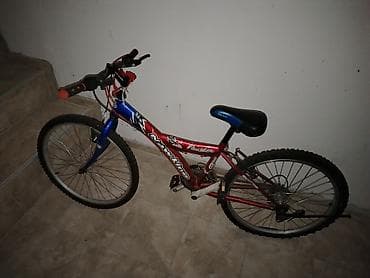 kacige i stitnici za decu: Dečiji/teen MTB bicikl NewLine Panther - Veličina točkova: 24 inča - — 1