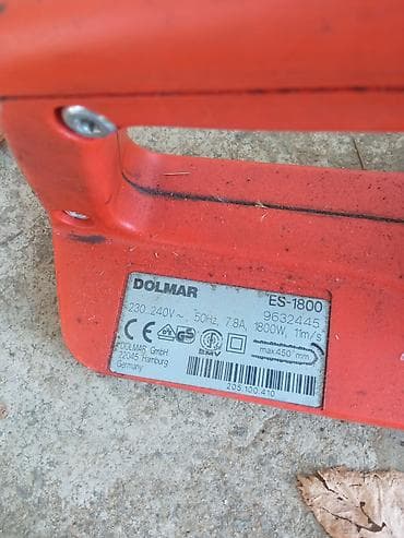 kupujem agregat: Dolmar ES-1800 električna lančana testera - Snaga motora: 1800 W — 5