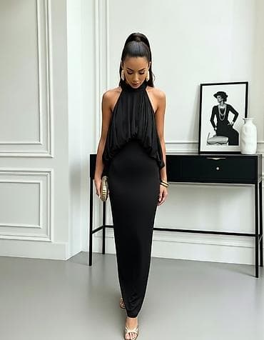 Haljine: Elegantna večernja haljina – duga, uska silueta sa visokim — 3