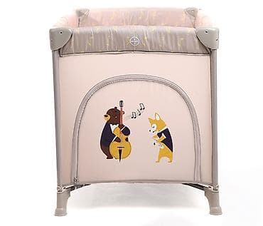 oprema za bebu: BBO prenosivi krevet (BK-065) 1 nivo Dream & Play – Beige Šifra — 3