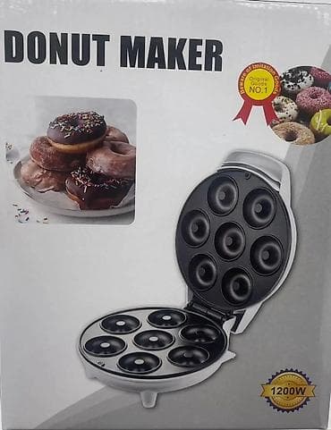 Pekači za hleb: Aparat za krofne – Donut Maker - Snaga: 1200 W (brzo zagrevanje za — 1