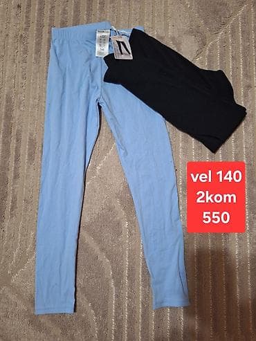 Dečije helanke – set 2 komada - Veličina: 140 (označeno na etiketi) -