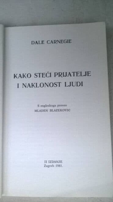 fizika sa zbirkom zadataka i prirucnikom za laboratorijske vezbe za 1 razred: Knjiga: Psihologija uspjeha I knjiga, Dale Carnegie,1981 god. A 5,262 — 2