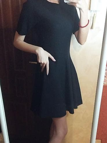 moonsun haljine: Dilvin crna haljina standardna velicina za S do L - Model: kratki — 3