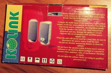 polovni laptopi: Kompjuterski zvučniciKolink''. Multimedia speaker system Total — 2