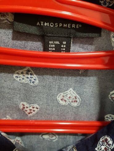 crvene tunike: Atmosphere, 3XL (EU 46), Floral — 2