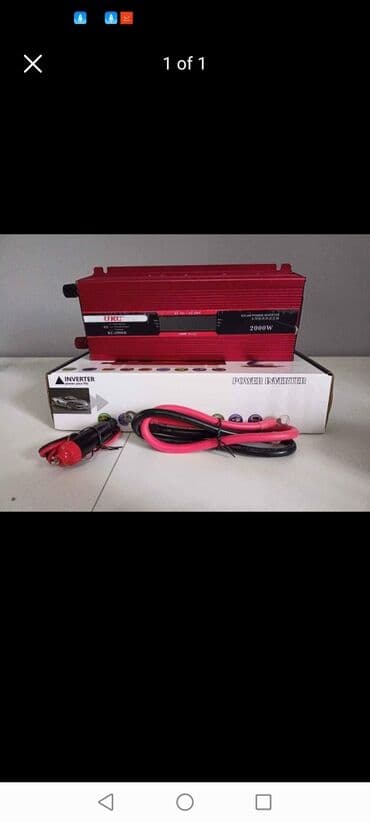 auto pojacalo: NOVO U PONUDI PRETVARA NAPONA INVERTER Pretvara 12v u 220 ​2000 w — 1