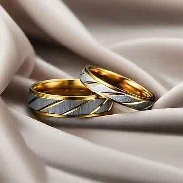 prada torbice zenske: Dvoje prstenje – elegantni par prstenova u bimetalnom dizajnu - — 2