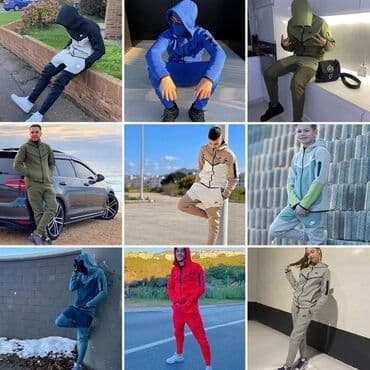 deciji tech fleece: Decije Trenerke NIKE TECH FLEECE Brojevi 10 12 14 Cena 4200 dinara — 1