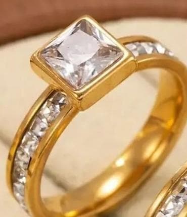 Prsten hiruški čelik Vel 17 Novo