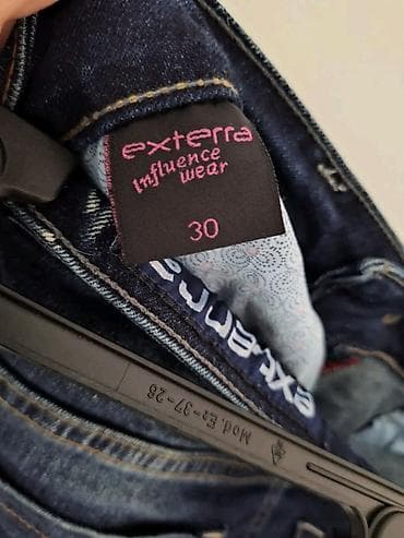 rebrasta suknja: Prelepa teksas suknja,tamniji teksas — 3