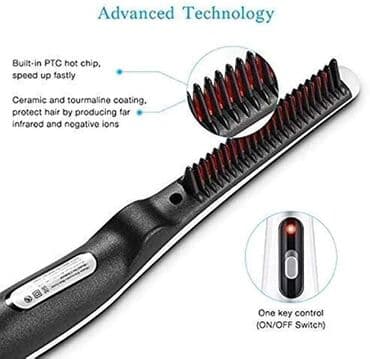 nega usta: Мултифункционални пегла за браду: пегла за браду не само да може брзо — 3