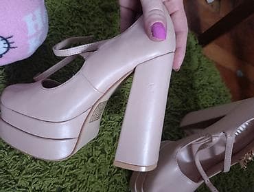 tamno plave cipele: Cipele 38.Odgovaraju za 37 — 3