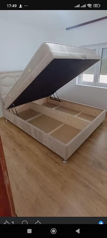 sedišta za stolice: Tapacirani SPRING box francuski krevet sa uzglavljem – model sa — 5