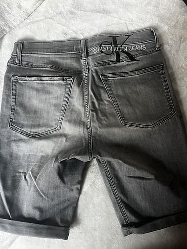 pull and bear belgrade: Britches and shorths Calvin Klein, color - Grey — 4