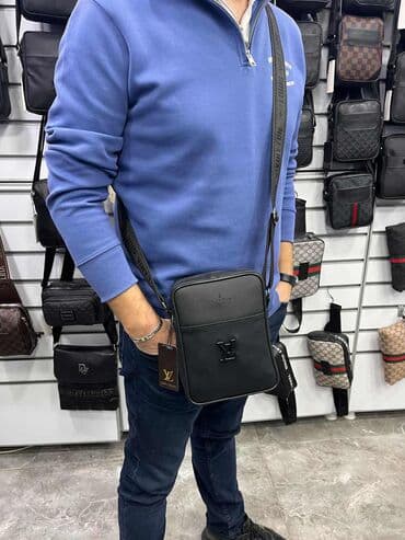 torbe xxx: Men's bag, Prada, Material: Faux leather — 2