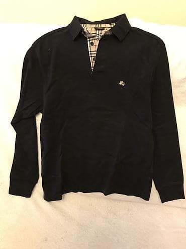 Burberry duks M / L 100% cotton Crna boja Ramena 47cmduzina